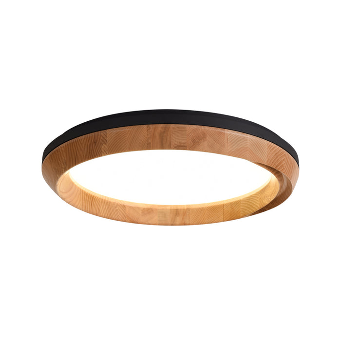 Ripple Wood Ceiling Light