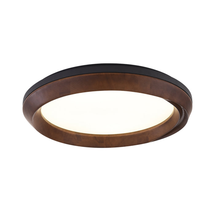 Ripple Wood Ceiling Light