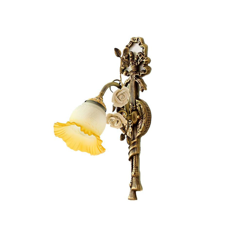 Rosalie Floral Wall Sconce 9.8"