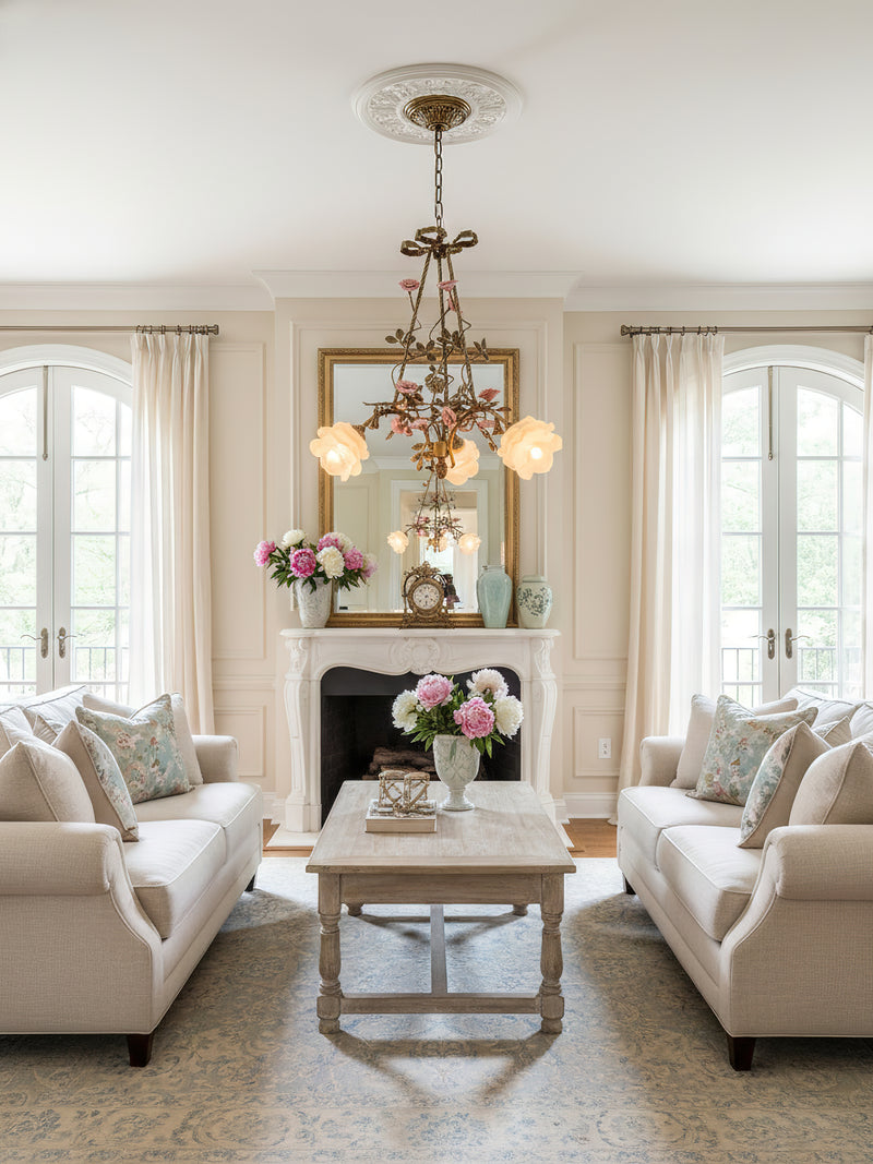 Rosalind Flowers Chandelier