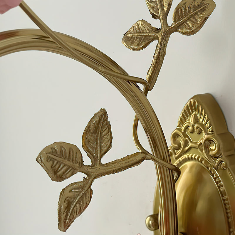 Rosavelle Rose Wall Sconce
