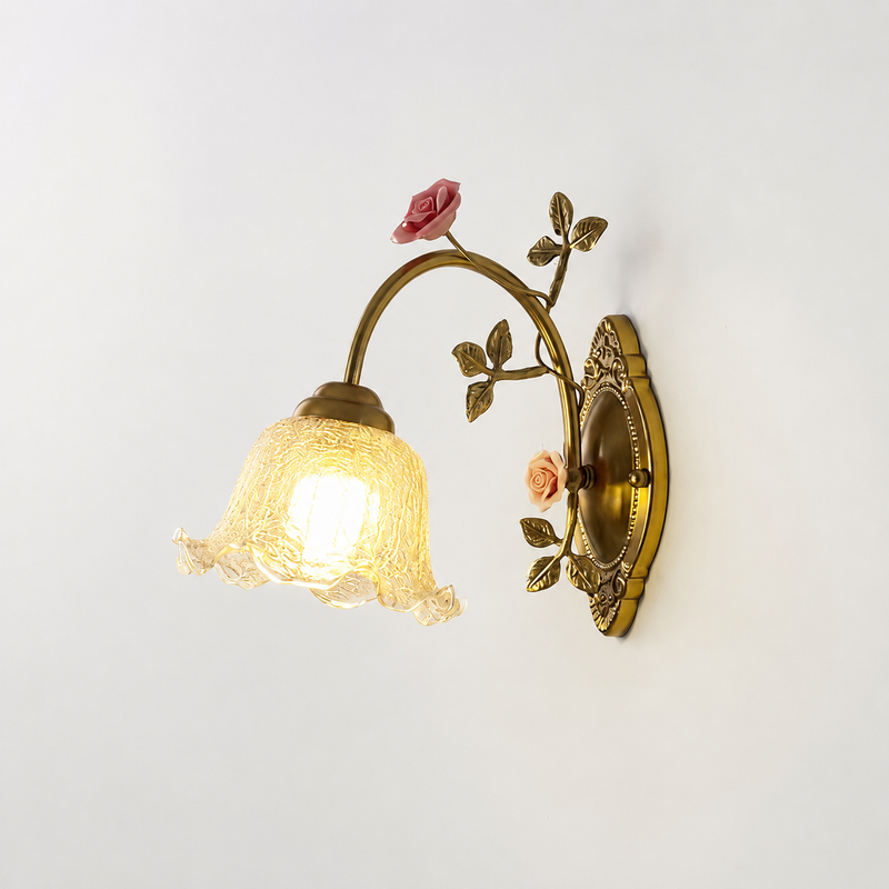 Rosavelle Rose Wall Sconce
