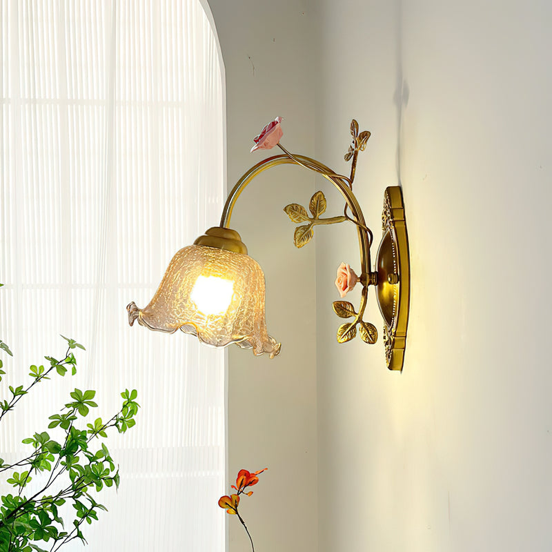 Rosavelle Rose Wall Sconce