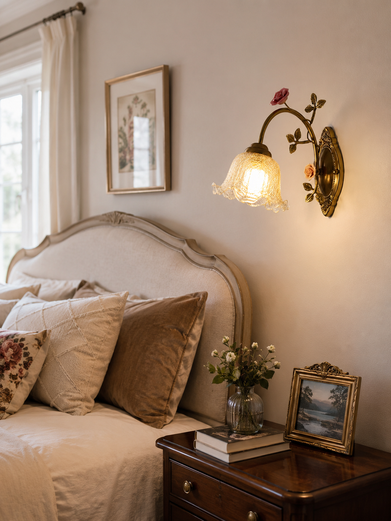 Rosavelle Rose Wall Sconce
