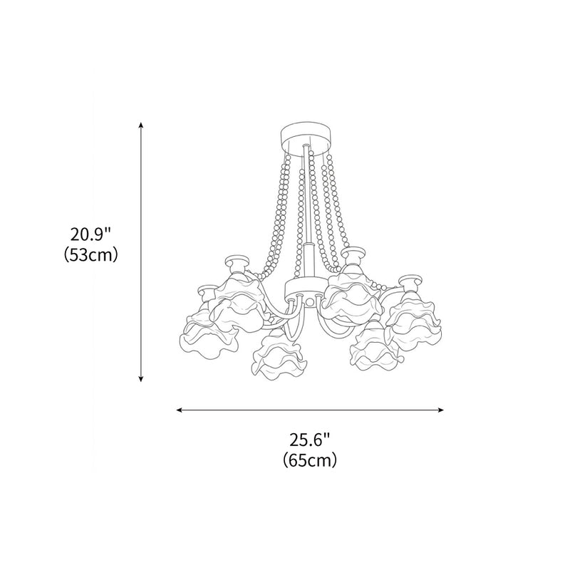 Roses Landi Chandelier