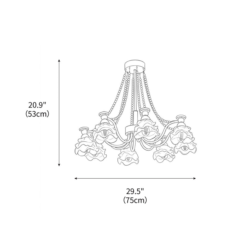 Roses Landi Chandelier
