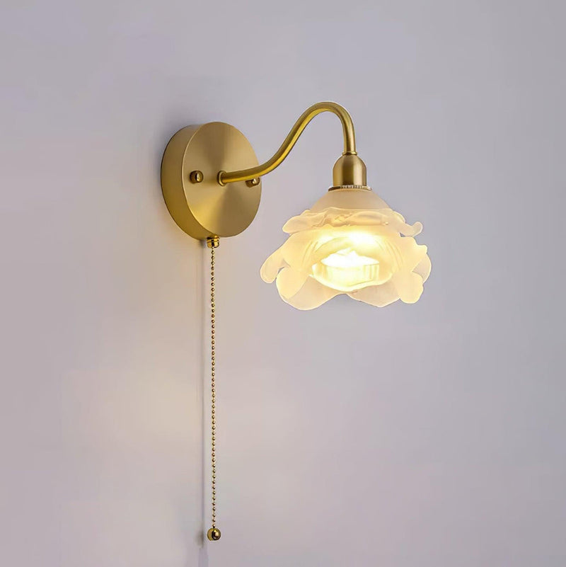 Ross Randy Pull Cord Wall Lamp