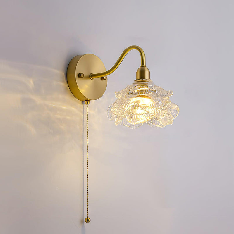 Ross Randy Pull Cord Wall Lamp