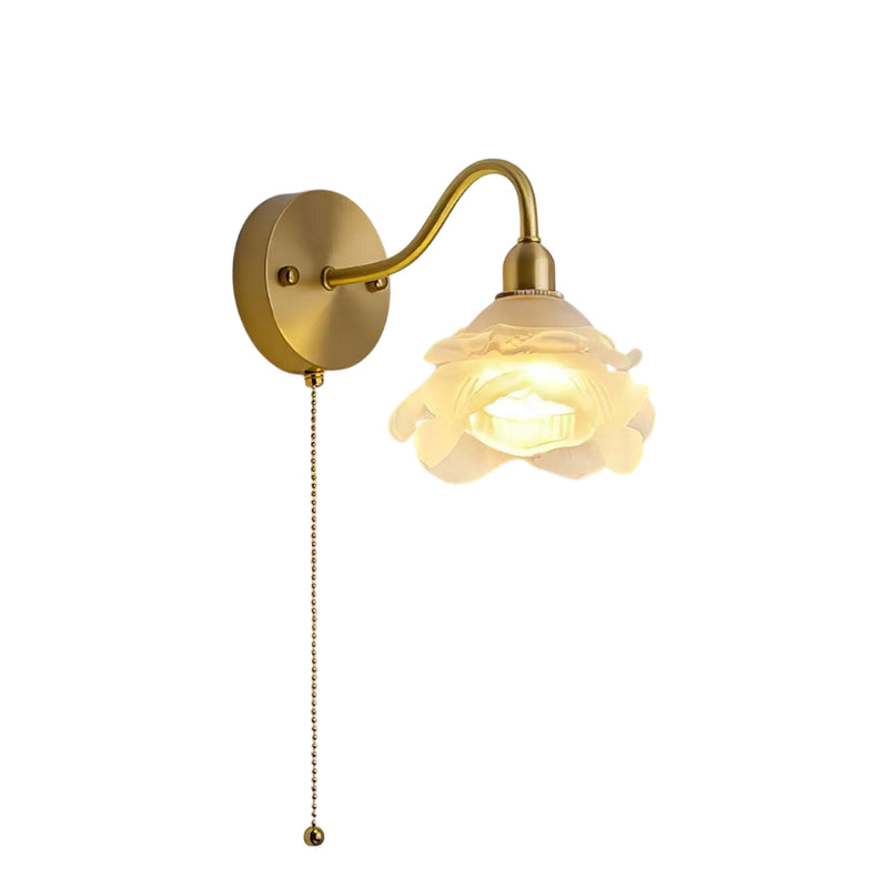 Ross Randy Pull Cord Wall Lamp