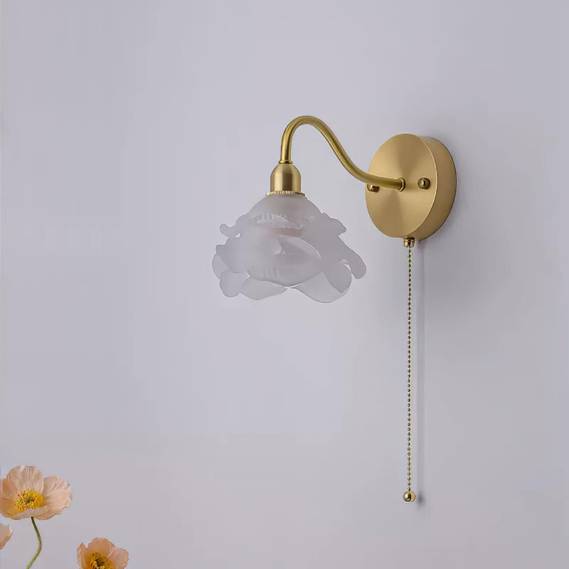 Ross Randy Pull Cord Wall Lamp