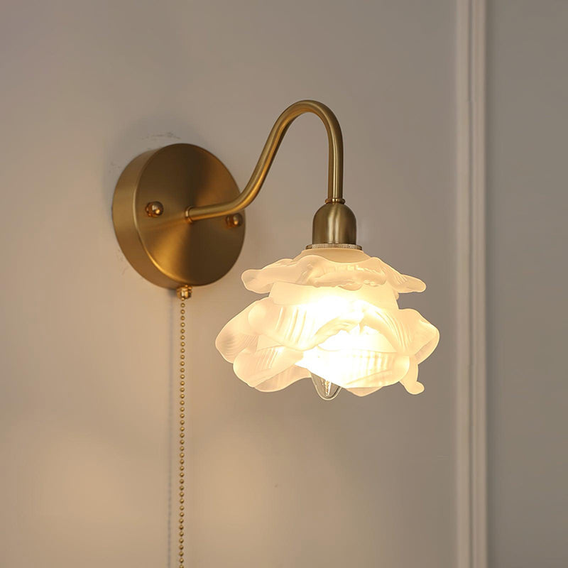 Ross Randy Pull Cord Wall Lamp