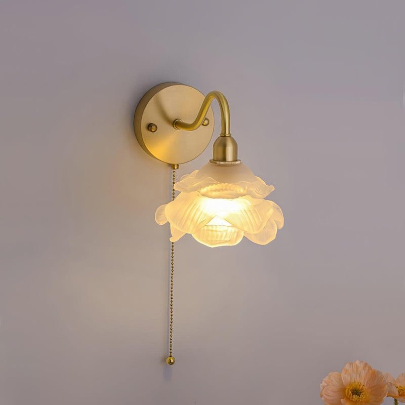 Ross Randy Pull Cord Wall Lamp