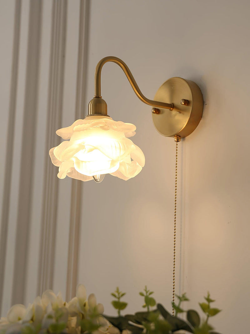 Ross Randy Pull Cord Wall Lamp