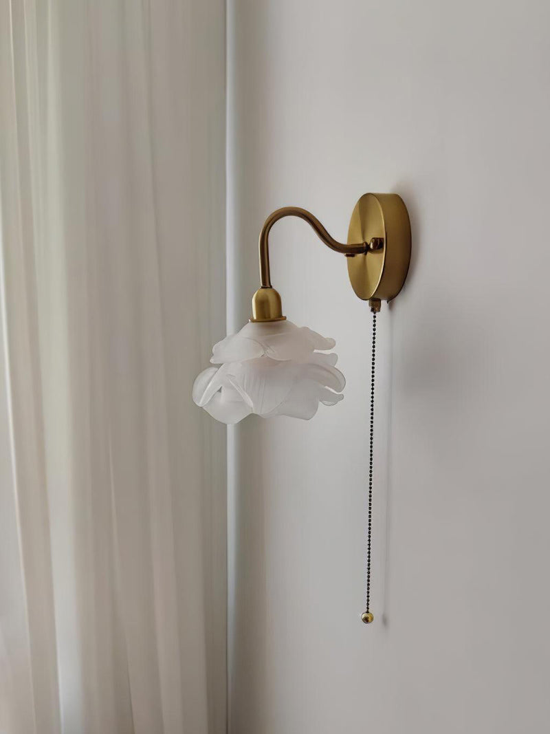Ross Randy Pull Cord Wall Lamp