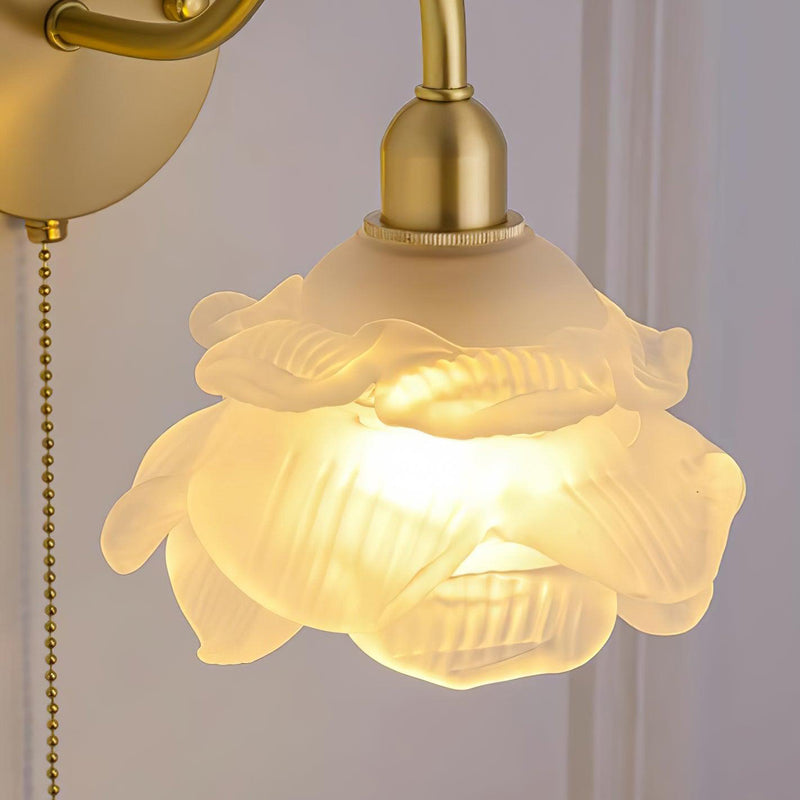 Ross Randy Pull Cord Wall Lamp