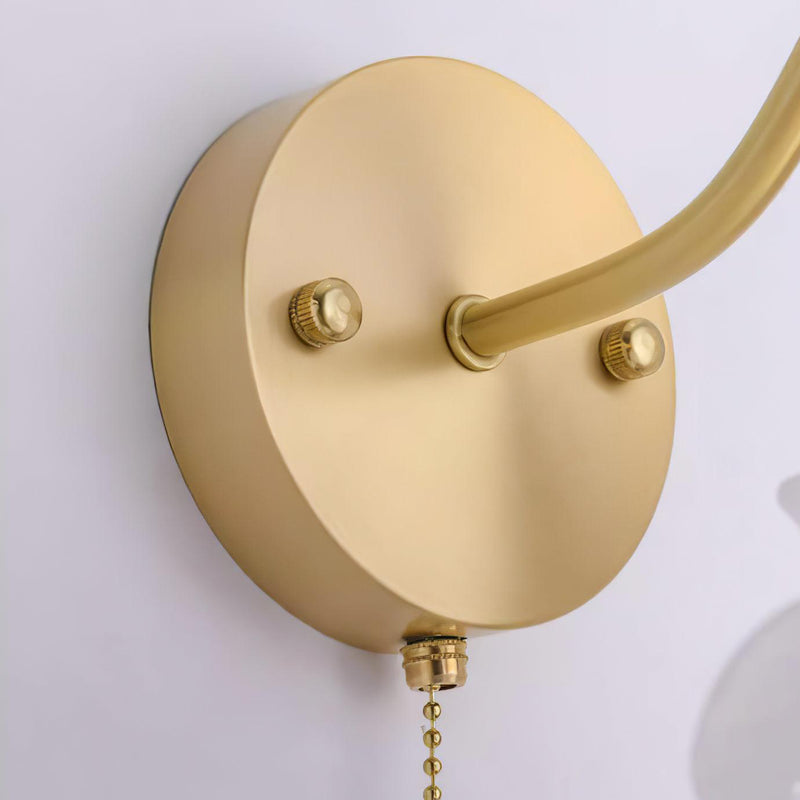Ross Randy Pull Cord Wall Lamp