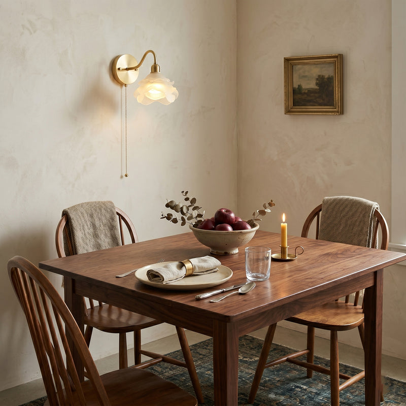 Ross Randy Pull Cord Wall Lamp