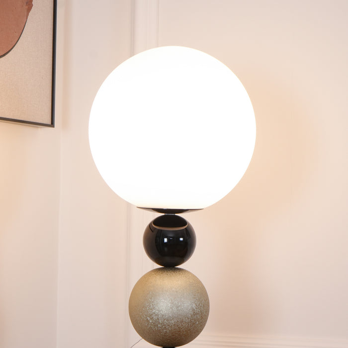 Round Balls Stacking Floor Lamp 11.8"