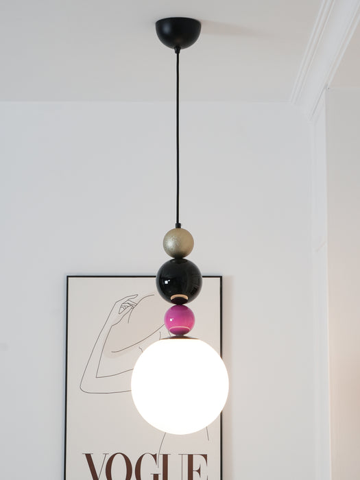 Round Balls Stacking Pendant Lamp 9.8"