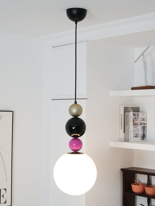 Round Balls Stacking Pendant Lamp 9.8"