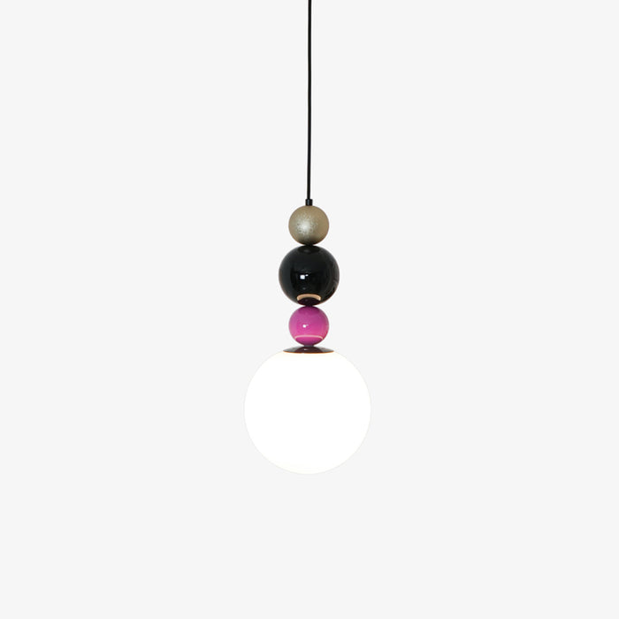 Round Balls Stacking Pendant Lamp 9.8"