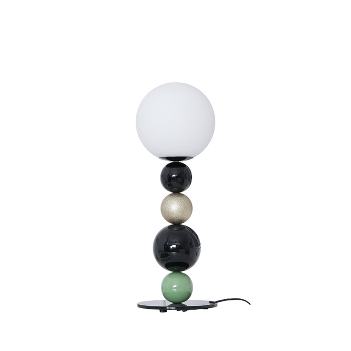 Round Balls Stacking Table Lamp 7.9"