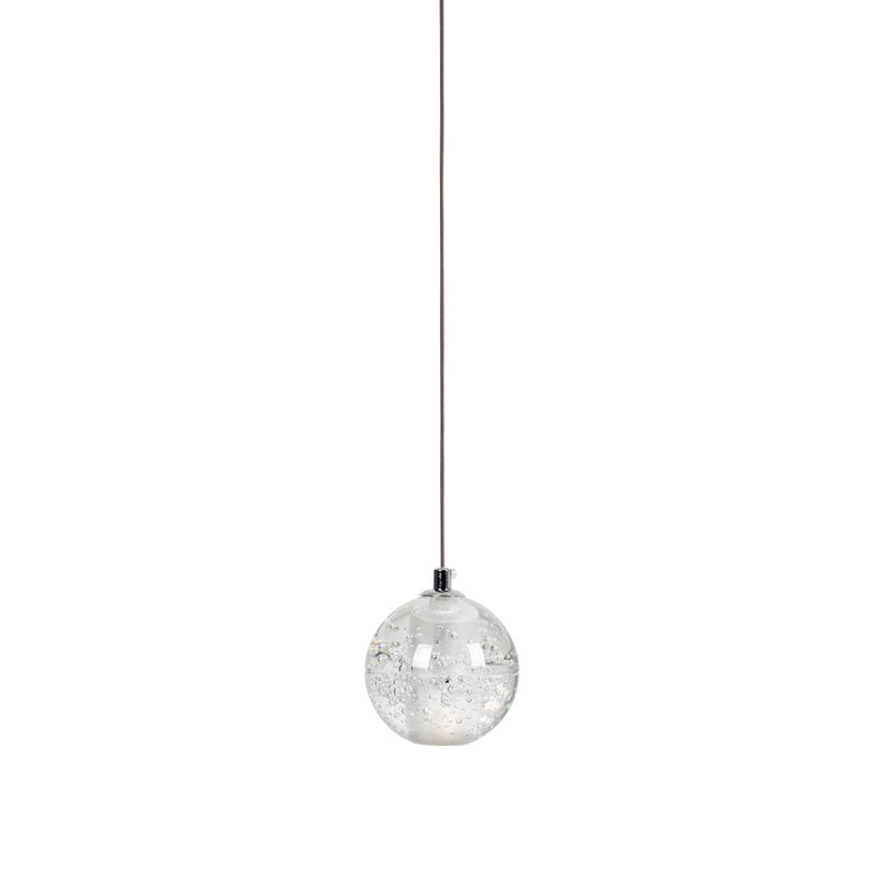Round K9 Crystal Pendant Lamp