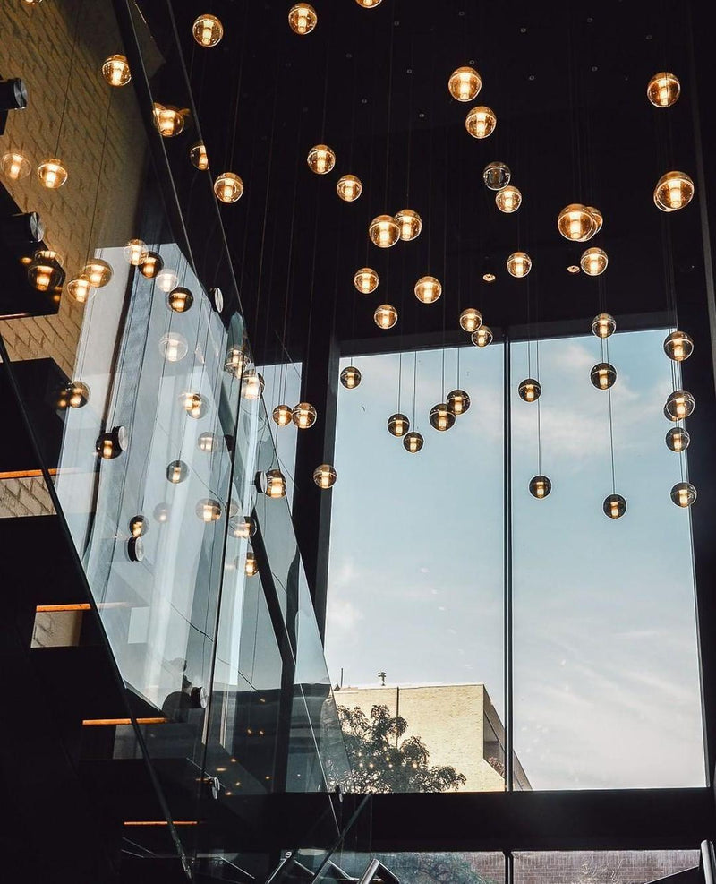 Round K9 Crystal Pendant Lamp