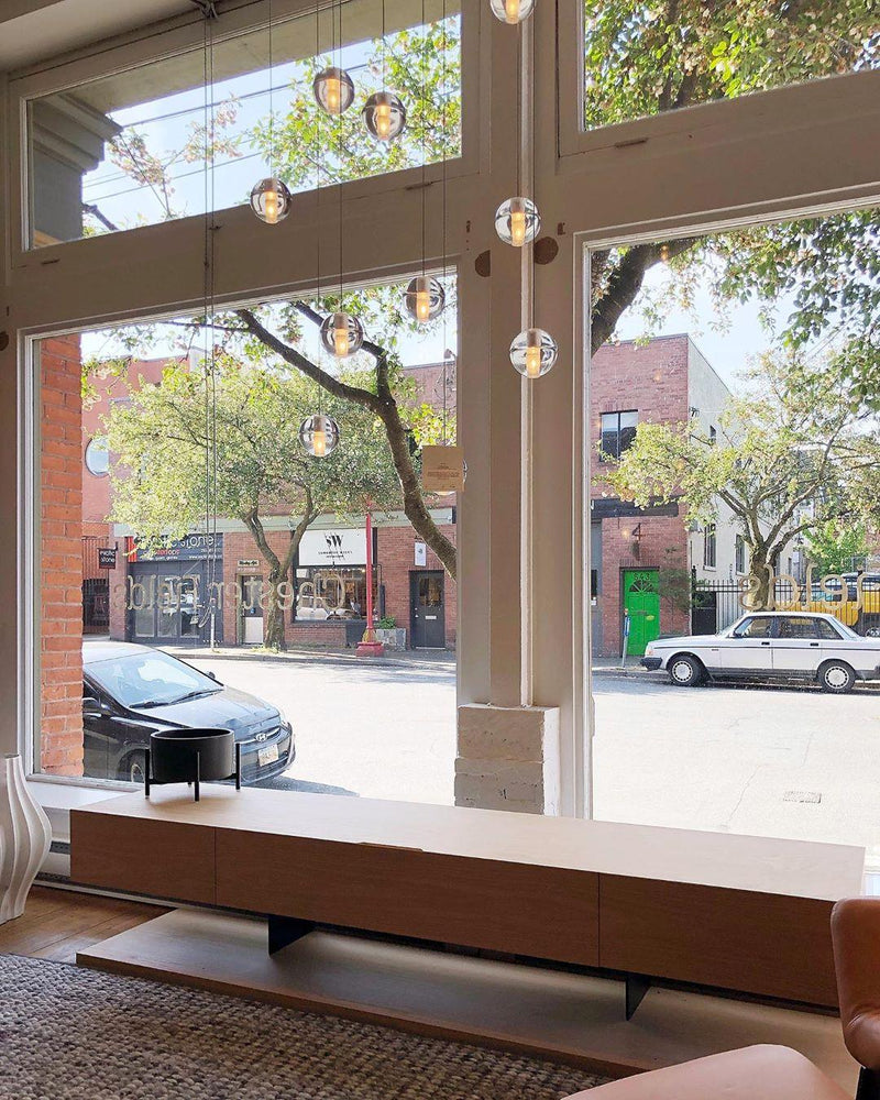 Round K9 Crystal Pendant Lamp