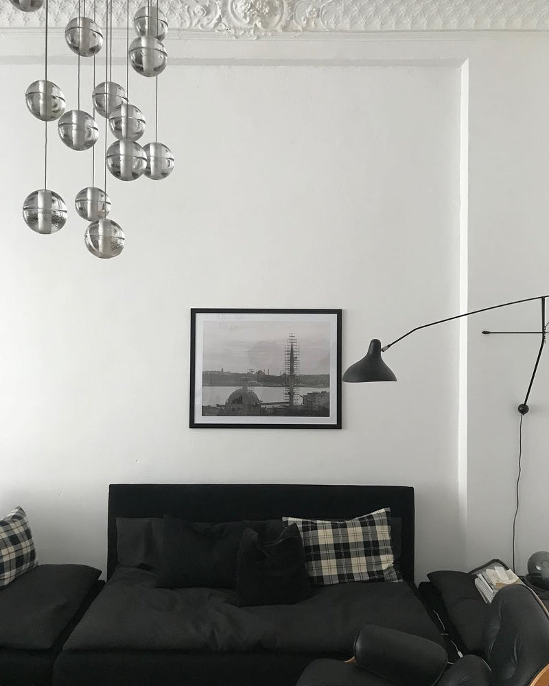 Round K9 Crystal Pendant Lamp