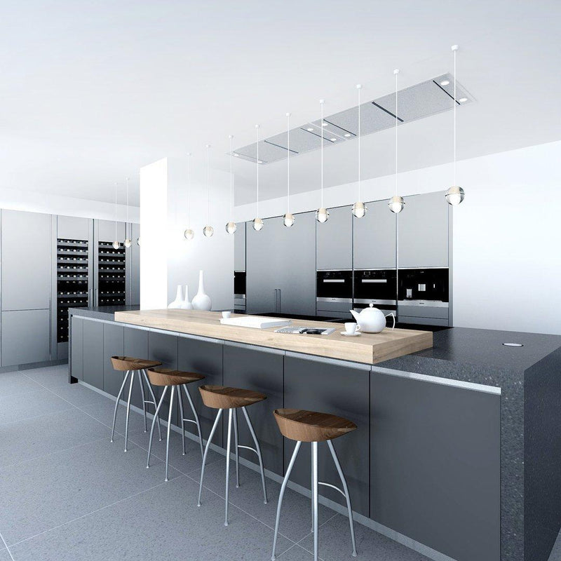 Round K9 Crystal Pendant Lamp