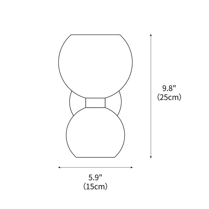 Round Pearl Sconce 5.9" – detail 3