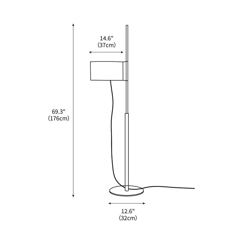 Santa Cole Floor Lamp 14.6"