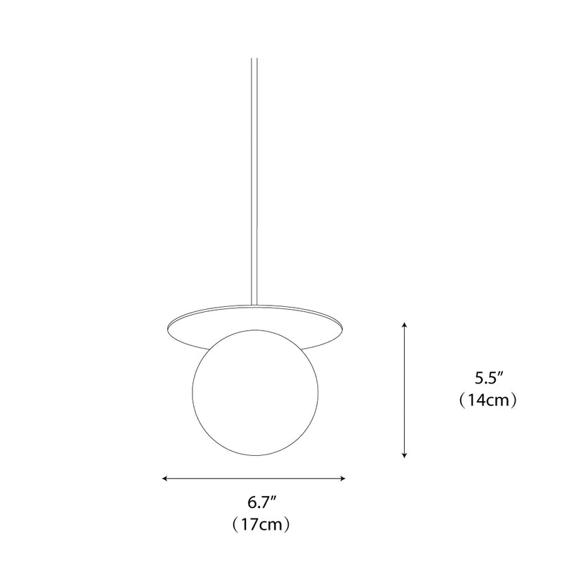 Saturne Pendant Light