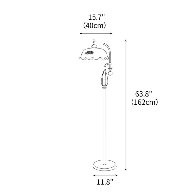 Savannah Floor Lamp 15.7"
