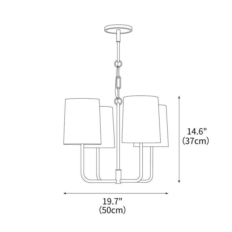 Savannah Glow Chandelier