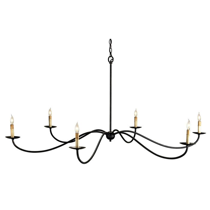 Saxon Candlestick Chandelier 63"