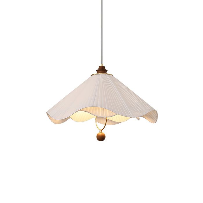 Scallop Edge Pendant Light