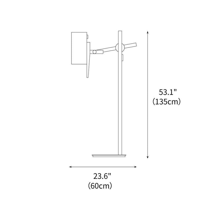 Scantling Floor Lamp 23.6"