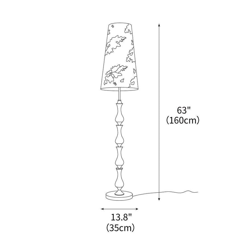 Seraphina Floor Lamp 13.8"