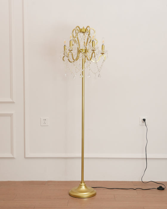 Seraphina Crystal Floor Lamp 20.9"