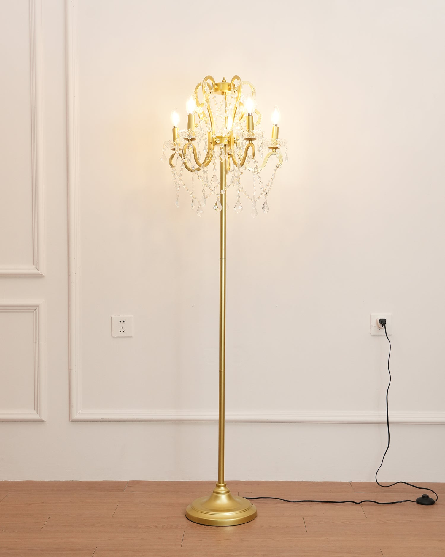 Seraphina Crystal Floor Lamp 20.9
