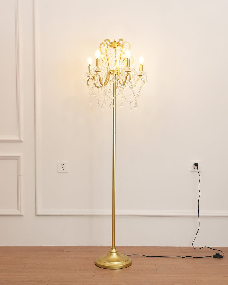 Seraphina Crystal Floor Lamp 20.9"