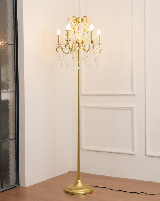 Seraphina Crystal Floor Lamp 20.9"