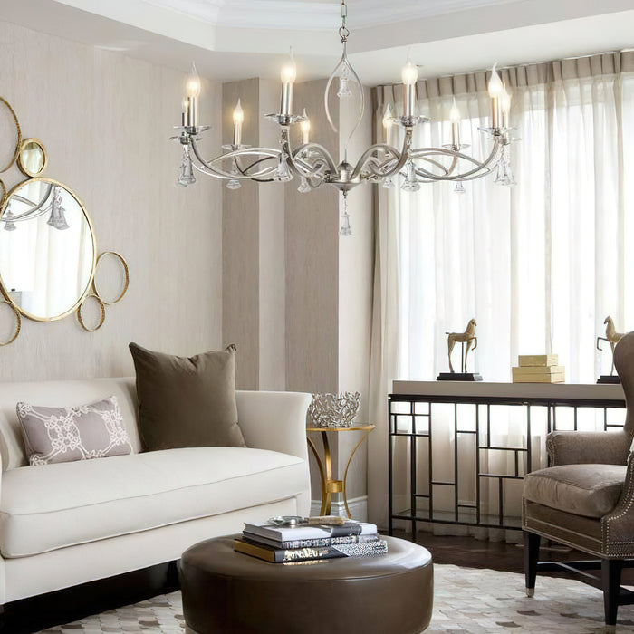 Serenity Silver Chandelier