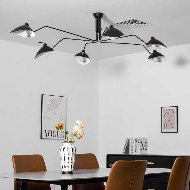 Serge Mouille Ceiling Lamp A