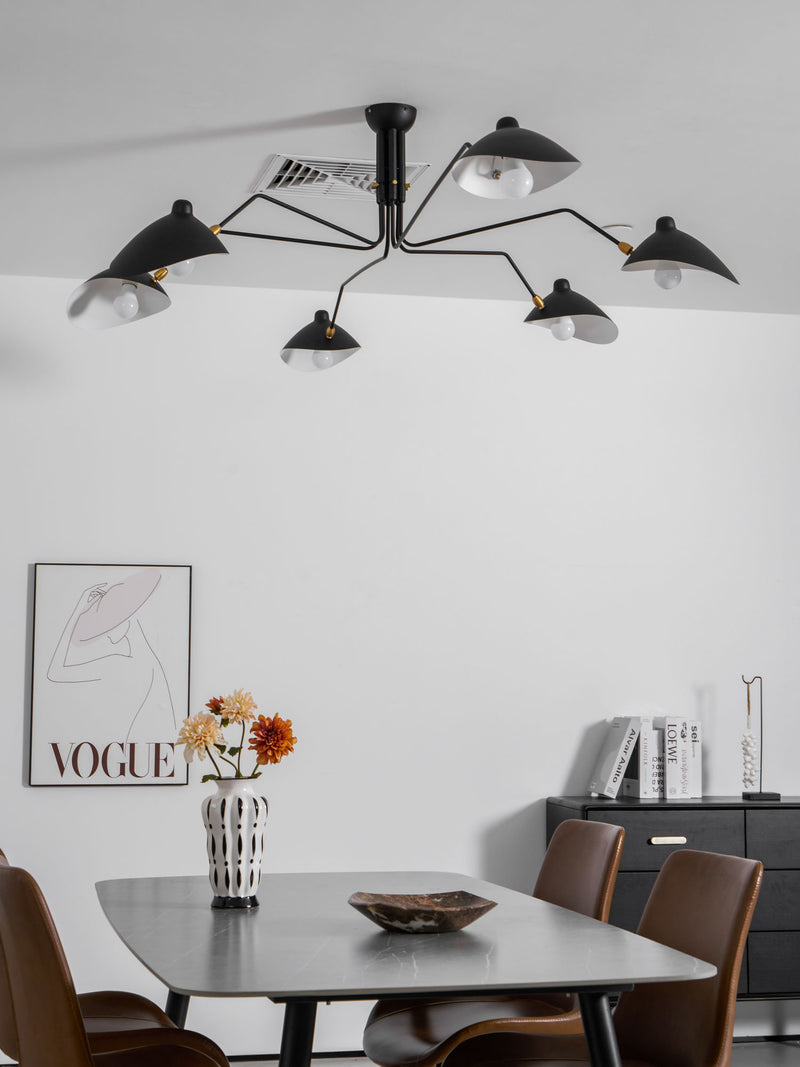 Serge Mouille Ceiling Lamp A