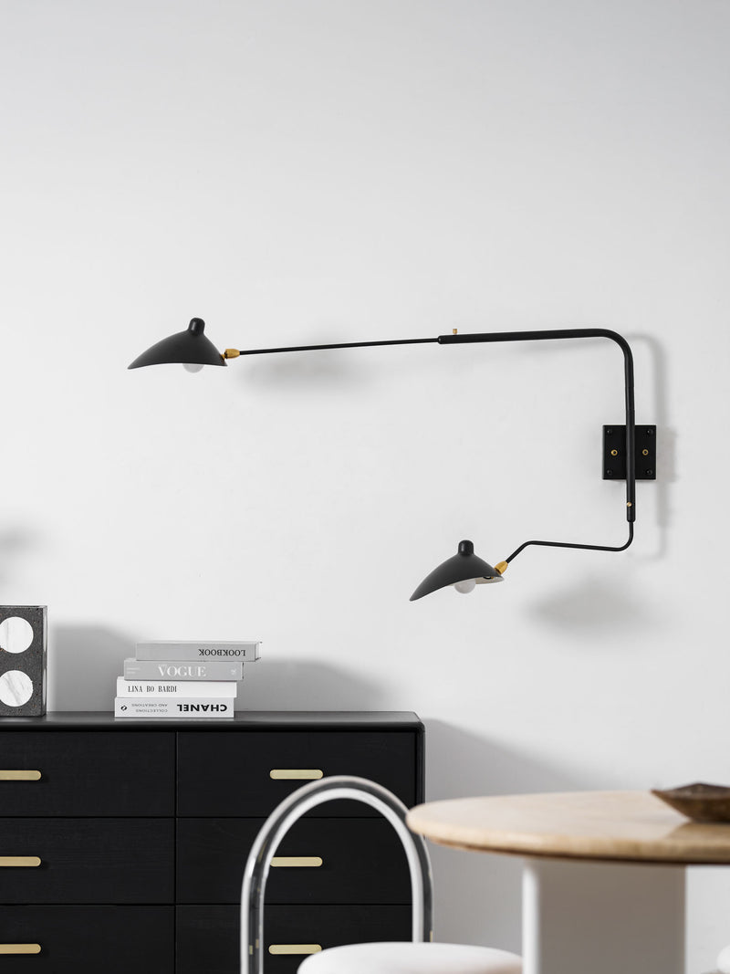 Serge Mouille Wall Lamp