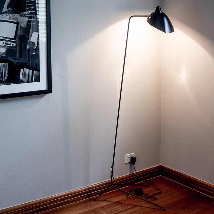 Serge Mouille Floor Lamp 28.3"