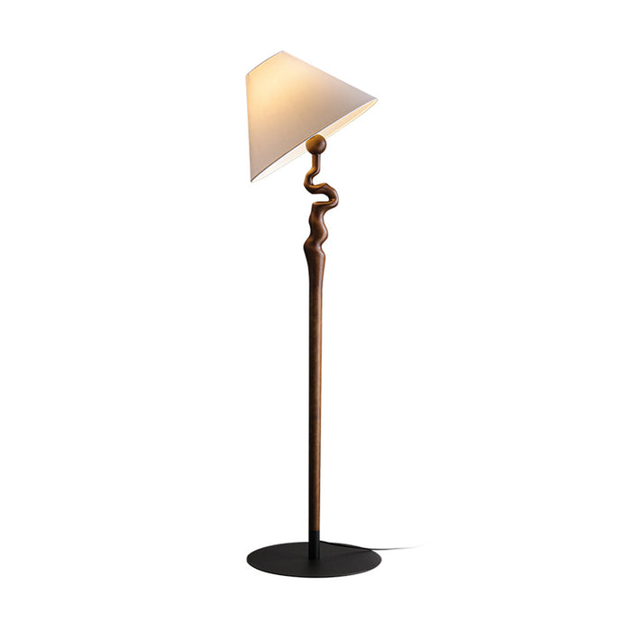 Serpentine Twist Floor Lamp 19.7"